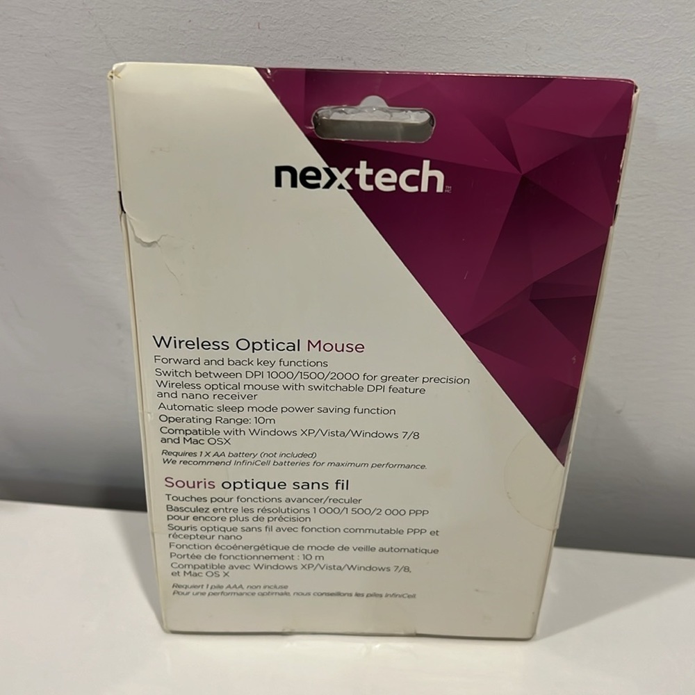 Nexxtech Wireless Optical Mouse - Picture 3 of 5